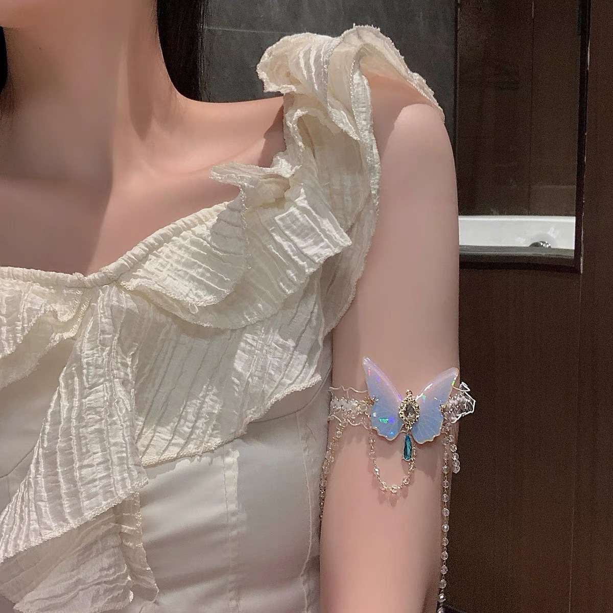 Fashionable Butterfly Pattern  - Body Jewelry 评论和价格